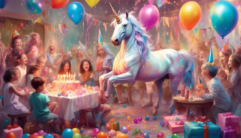 enchanting unicorn themed birthday party