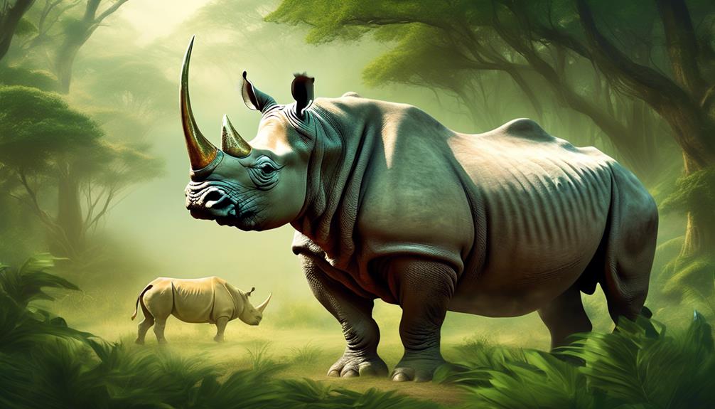 rhinos inspire mystical unicorns