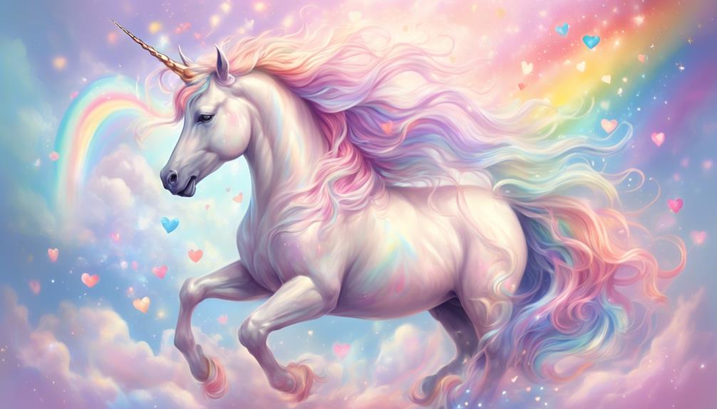 unicorn represents love and positivity