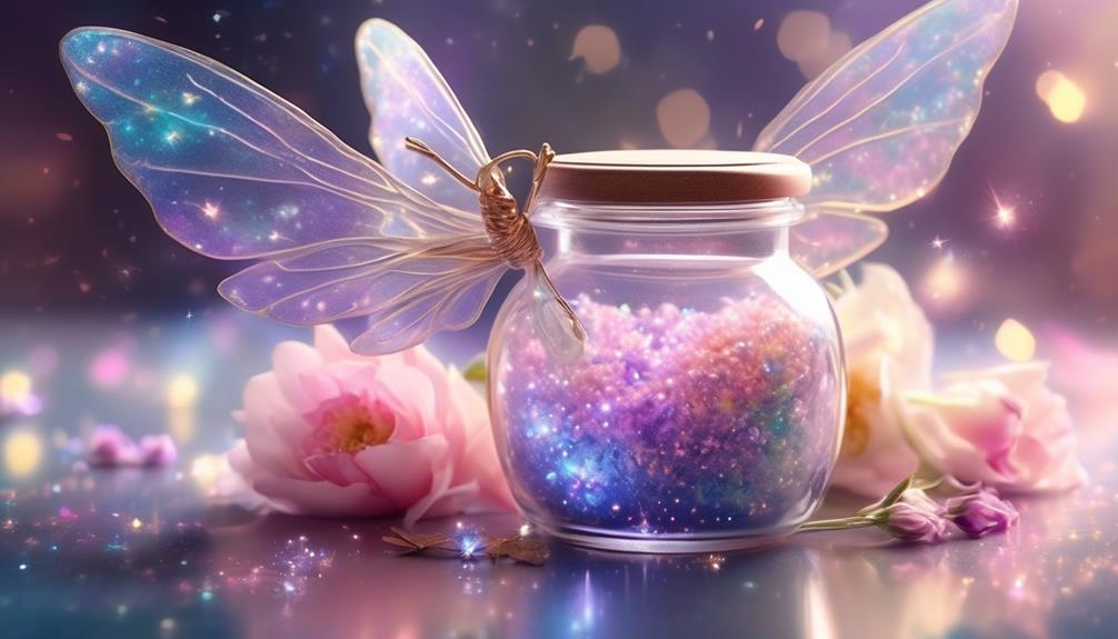 diy fairy dust with oils