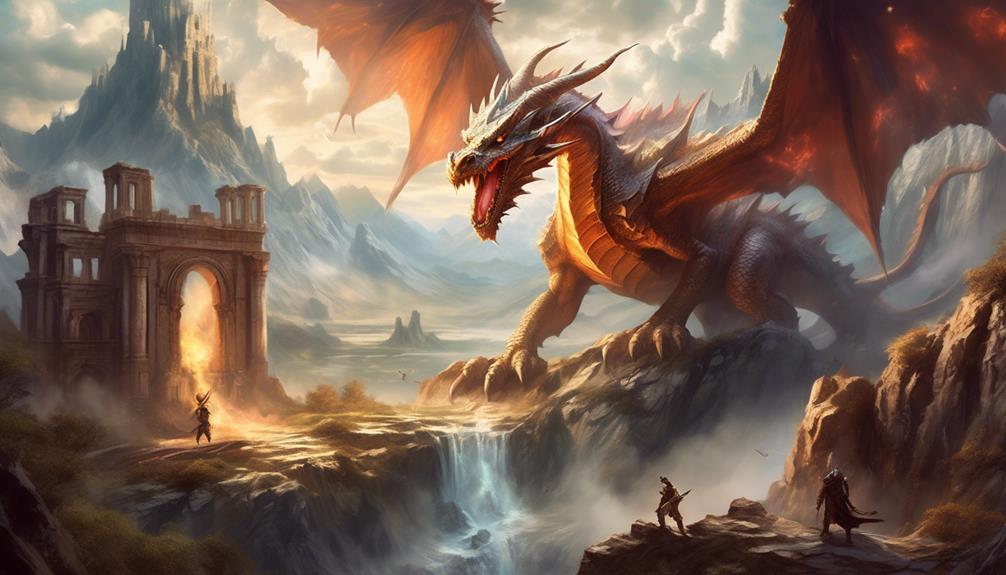 dragon focused fantasy video games