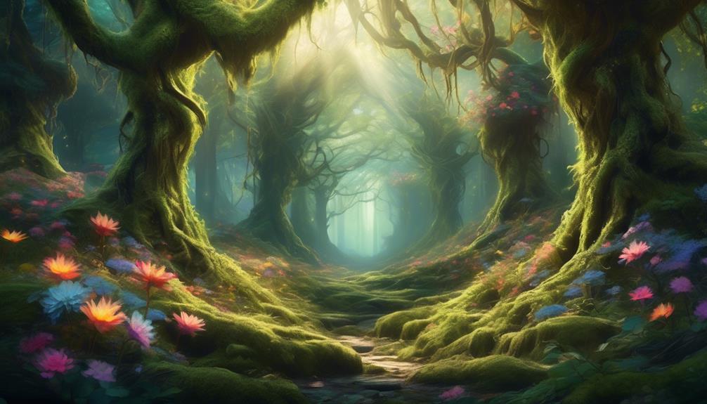 enchanting flora for forest fairies