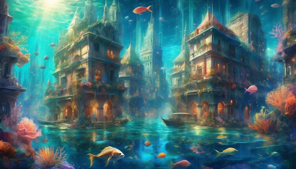 fascination with underwater kingdoms