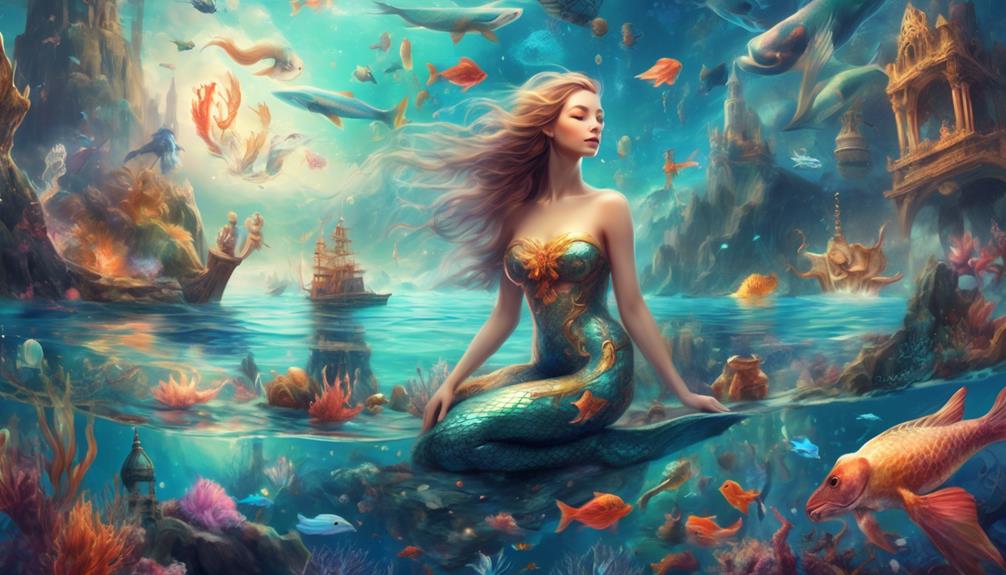 folklore of mythical sea maidens