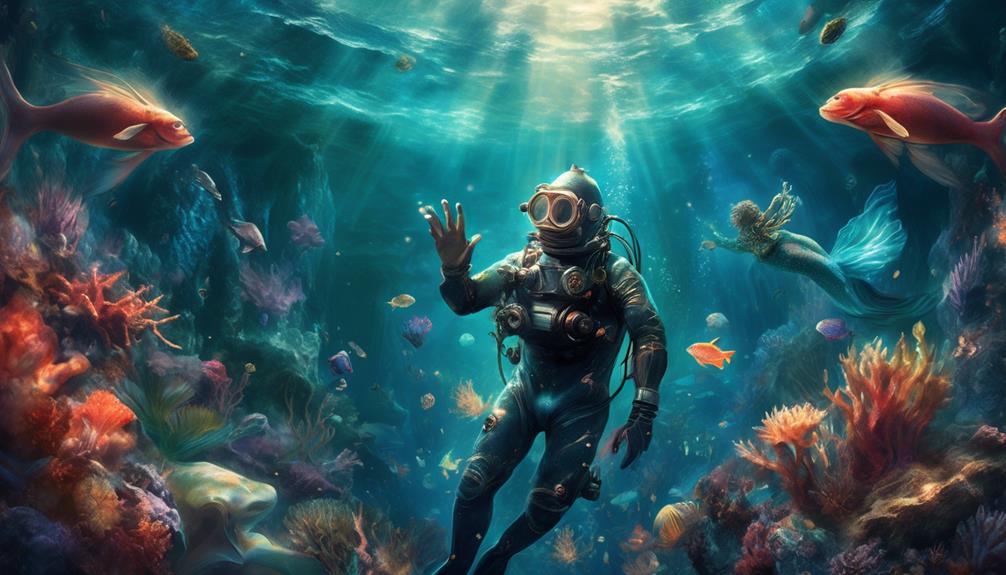 legendary creatures enchant deep sea divers