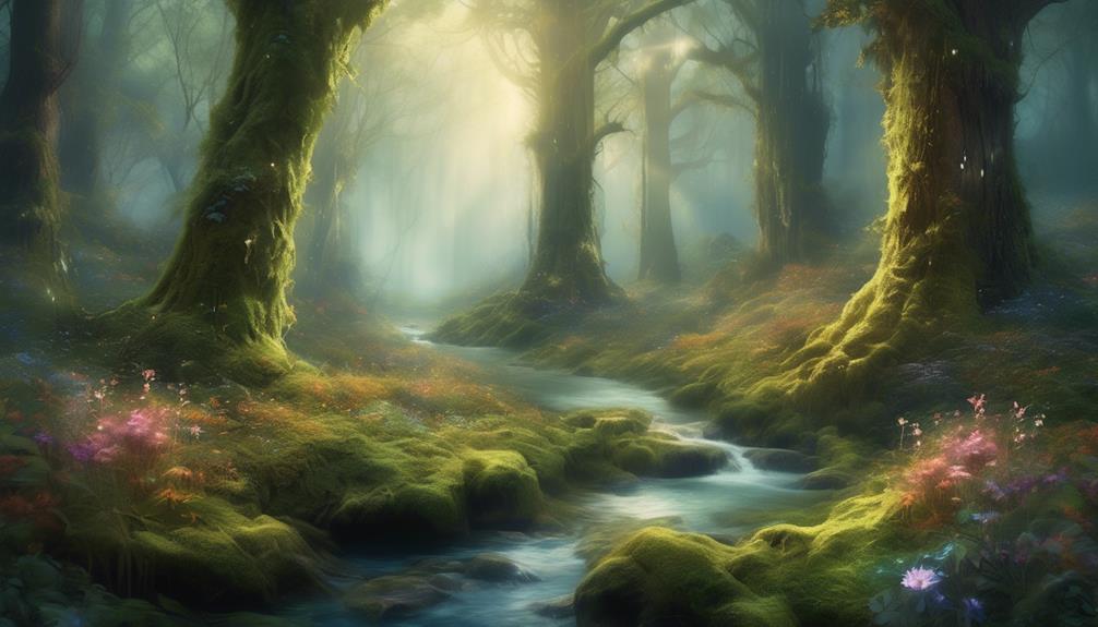 magical forests from fairytales