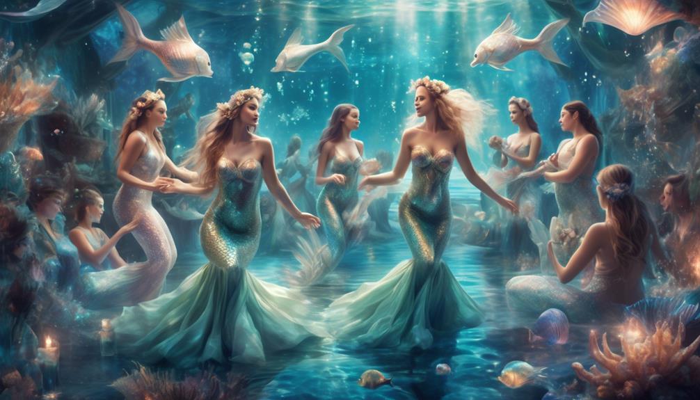 mermaid inspired wedding entertainment ideas