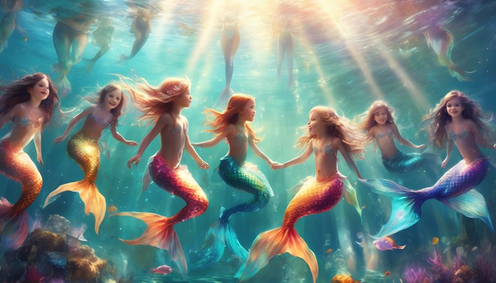 mermaid swimming classes for kids