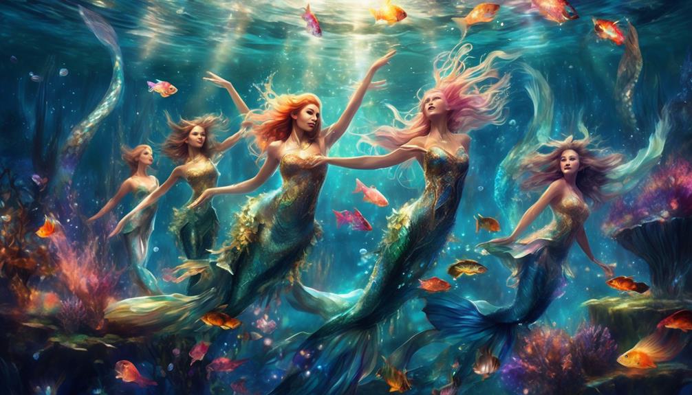 underwater mermaid performances dazzle