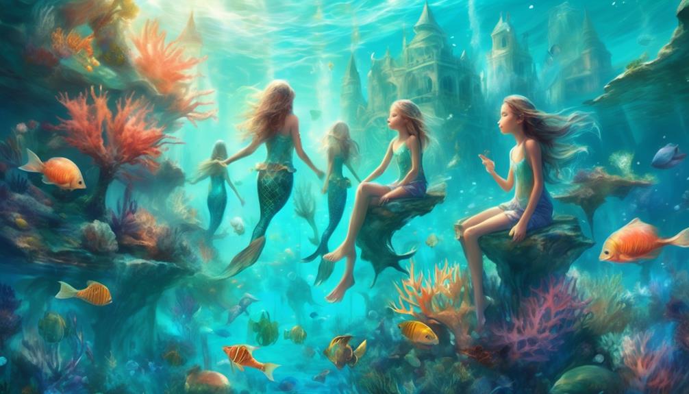 underwater wisdom with mermaids